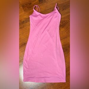 🌷 Pink Tank Top Mini Dress 🌷